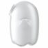 Satisfyer Glowing Ghost - stimulator clitoridian cu aer luminos (alb) 