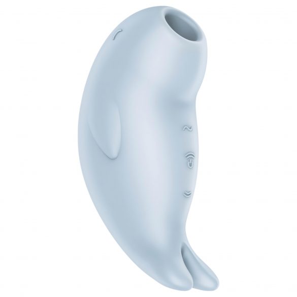 Satisfyer Seal You Soon - masajator clitoridian cu valuri de aer, reîncărcabil (albastru) 