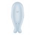 Satisfyer Seal You Soon - masajator clitoridian cu valuri de aer, reîncărcabil (albastru) 