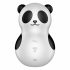 Satisfyer Pocket Panda - stimulator de clitoris cu unde de aer (negru)