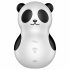 Satisfyer Pocket Panda - stimulator de clitoris cu unde de aer (negru)