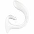 Satisfyer G for Goddess 1 - vibrator pentru clitoris și punctul G (alb) 