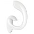 Satisfyer G for Goddess 1 - vibrator pentru clitoris și punctul G (alb)