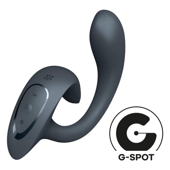 Vibrator clitoridian și punctul G Satisfyer 1 (gri) 