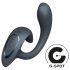 Satisfyer G for Goddess 1 - vibrator pentru clitoris și punctul G (gri)