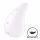 Satisfyer Dew Drop - vibrator clitoridian rezistent la apă, cu acumulator (alb) 