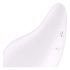 Satisfyer Dew Drop - vibrator clitoridian rezistent la apă, cu acumulator (alb) 