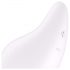 Satisfyer Dew Drop - vibrator clitoridian reîncărcabil, rezistent la apă (alb)