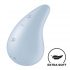 Satisfyer Dew Drop - vibrator clitoridian reîncărcabil și rezistent la apă (albastru) 