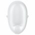 Satisfyer Cutie Ghost - stimulator clitoridian cu unde de aer, reîncărcabil (alb) 