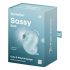 Satisfyer Sassy Seal - stimulator clitoridian cu unde de aer (turcoaz) 