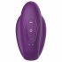 Mrow - vibrator impermeabil cu acumulator și 3 motoare (mov) 