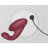 Womanizer Duo 2 - Vibrator pentru punctul G (roșu) 2 în 1 