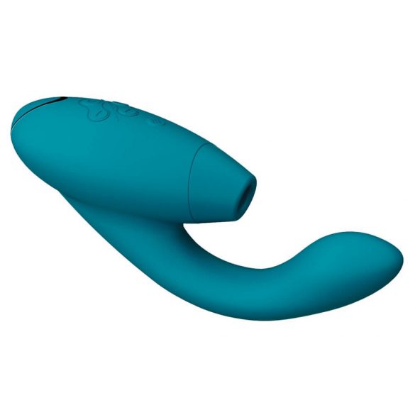 Womanizer Duo 2 - Vibrator G-spot 2în1 (verde) 