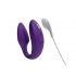 We-Vibe Sync - vibrator de cuplu inteligent, cu acumulator, radio (mov) 