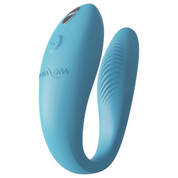 We-Vibe Sync Go - vibrator inteligent pentru cupluri, reîncărcabil (turcoaz)