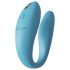 We-Vibe Sync Go - vibrator inteligent pentru cuplu, turcoaz