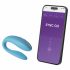 We-Vibe Sync Go - vibrator pentru cupluri inteligent, reîncărcabil (turcoaz) 