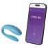 We-Vibe Sync Go - vibrator inteligent pentru cupluri, reîncărcabil (turcoaz)