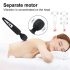 Vibrator masaj rezistent la apă, cu acumulator, Mrow (negru) 