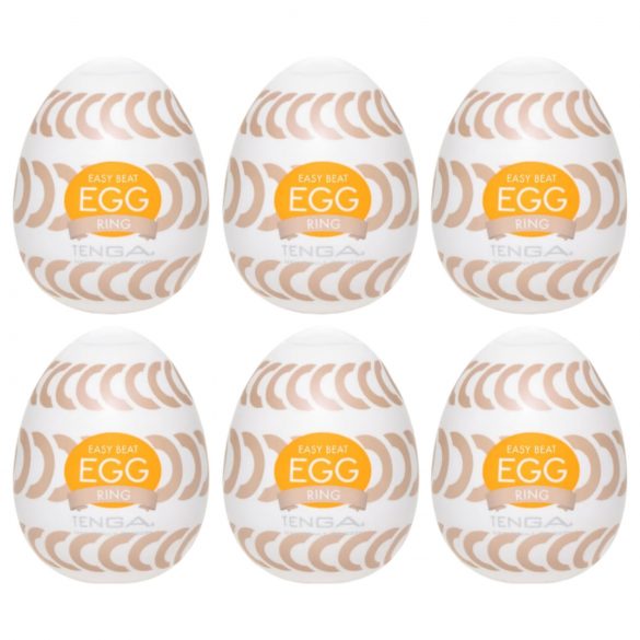 Inel TENGA Egg - ou de masturbare (6 buc.)