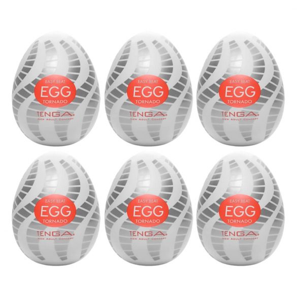 TENGA Egg Tornado - ou de masturbare (6 buc) 