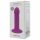 Hitsens 6 - dildo apos cu ventuză și gland flexibil (violet)