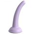 Dillio Curious Five - dildo din silicon cu ventuză (15cm) - mov