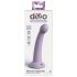 Dillio Secret Explorer - dildo cu ventuză și capăt bulbos (17cm) - mov 