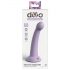 Exploratorul Secret Dillio - dildo cu ventuză și cap proeminent (17cm) - mov