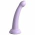 Dillio Secret Explorer - dildo cu ventuză și capăt bulbos (17cm) - mov 