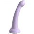 Exploratorul Secret Dillio - dildo cu ventuză și cap proeminent (17cm) - mov