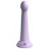 Exploratorul Secret Dillio - dildo cu ventuză și cap proeminent (17cm) - mov