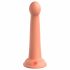 Dillio Secret Explorer - dildo cu ventuză și cap rotund (17 cm) - portocaliu 