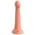 Dillio Secret Explorer - dildo cu ventuză și cap rotund (17 cm) - portocaliu 