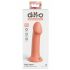 Dillio Big Hero - dildo din silicon cu ventuză (17cm) - portocaliu 