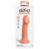 Dillio Big Hero - dildo din silicon cu bază cu ventuză (17cm) - portocaliu