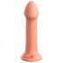 Dillio Big Hero - dildo din silicon cu bază cu ventuză (17cm) - portocaliu