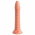 Dillio Wild Thing - dildo texturat cu ventuză (19 cm) - portocaliu 