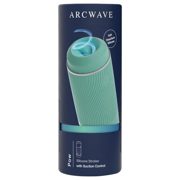 Arcwave Pow - masturbator manual cu suptie (verde)