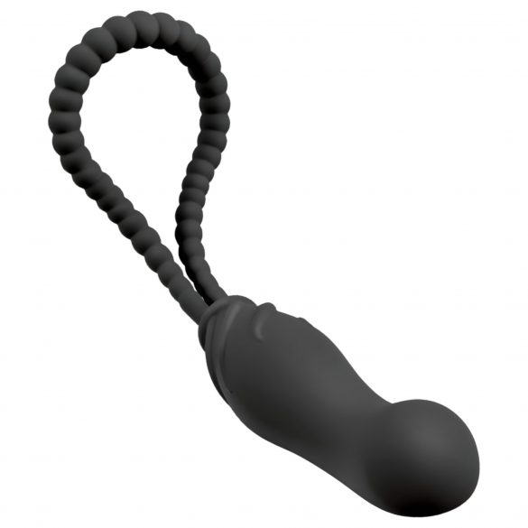 Black Velvet Perfect Fit - dildo cu prindere, fără bretele (negru) 