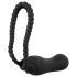 Black Velvet Perfect Fit - dildo cu ham (negru)