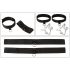 Set complet de legare Bad Kitty cu pernă - 11 piese (negru) 