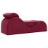 Liberator Esse Lounger - șezlong sexual ajustabil - 3 piese (bordo)