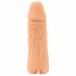 Nature Skin - extensie penis și vagin artificial - 18cm (natural) 