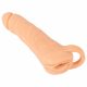 Nature Skin - Vagin și manșon pentru penis 2în1 - 23cm (natural) 