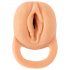 Nature Skin - Vagin și manșon pentru penis 2în1 - 23cm (natural) 