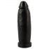 Realistixxx Giant - dildo uriaș - 30 cm (negru) 