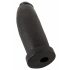 Realistixxx Giant - dildo uriaș - 30 cm (negru) 