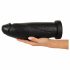 Realistixxx Giant - dildo uriaș - 30 cm (negru) 